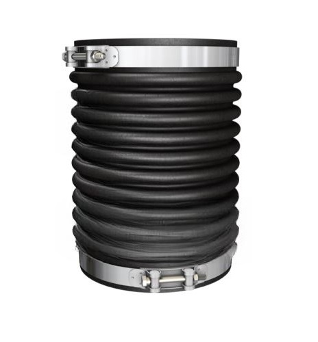 Рукав резиновый гофрированный 280мм 6мм 40см