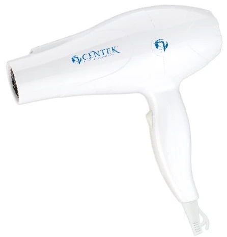 2. Фен Centek CT-2250 1600Вт (ОТЕЛЬНЫЙ)  2 режима нагрева, защита от перегрева