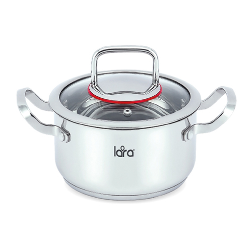 Кастрюля Lara LR02-503 Prima 3,7литра