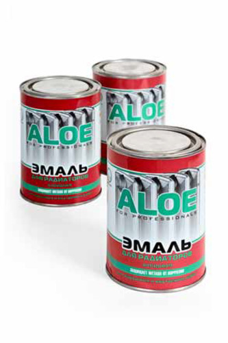 эмаль алое белая