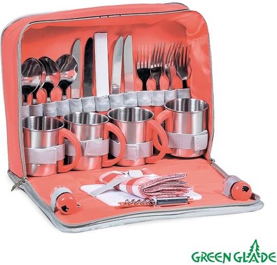 1. Набор для пикника Green Glade Т3044 26 предметов (1)