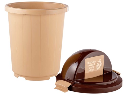 3. Бак круглый с крышкой-клавишей  105л.