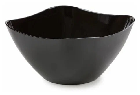 1. Салатник пластмассовый, 2000 мл, Rondo ИК 043 черный Berossi