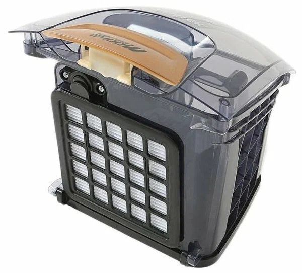 3. Пылесос Centek CT-2534  мультициклон 2400-450Вт, стакан 2 л, телескоп алюм. трубка