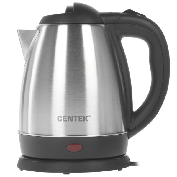 1. Чайник Centek CT-0036 (матовый) металл 1,2л, 2000W, БЫСТРОЕ ЗАКИПАНИЕ