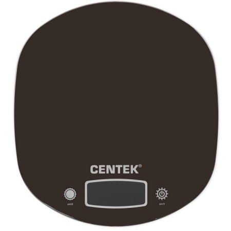 1. Весы кухонные Centek CT-2456 (шоколад) электр., max 7кг(!!!), шаг 1г, большая съемная чаша, дисплей