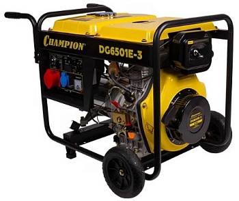 Дизельный генератор CHAMPION DG6501E-3