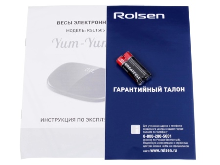 3. Весы напольные Rolsen-1505 электронные до 150кг