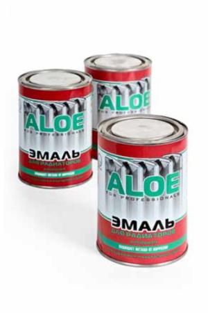 эмаль алое белая