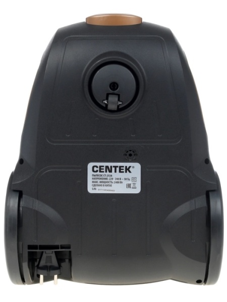 2. Пылесос Centek CT-2534  мультициклон 2400-450Вт, стакан 2 л, телескоп алюм. трубка