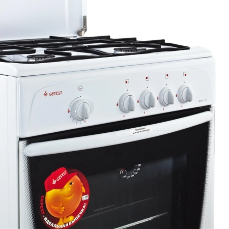 4. Газ.плита GEFEST-1200C7 4к.60х60,65л,крышка,свет