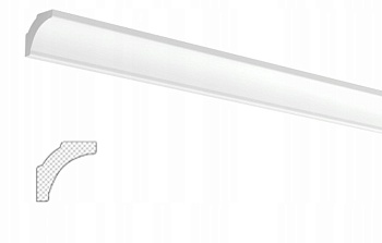 Плинтус потолочный NMC LX-45 35*35мм 2,0м 