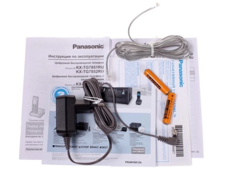 4. Телефон Panasonic KX-TG 7861RU автоответчик