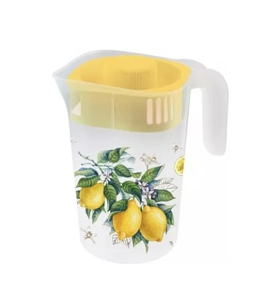 Кувшин ПОЛИМЕРБЫТ Fresh 2,0л с крышкой