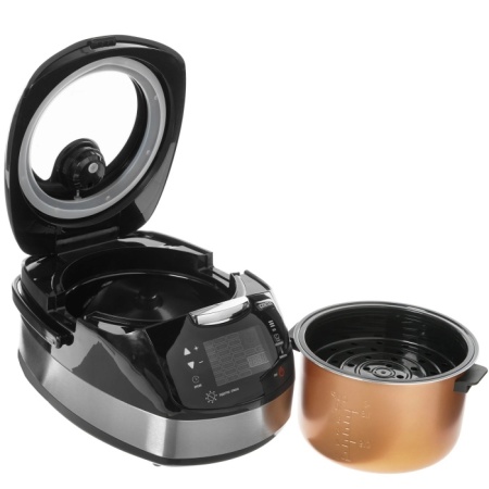4. Мультиварка Centek CT-1472 Ceramic  860Вт, 5.0л, LED, 21 программа