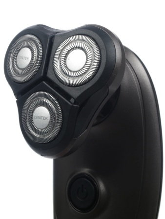 2. Бритва Centek CT-2172 3D, +ВЛАЖНОЕ БРИТЬЁ, 3 плав.головки, 2-ные лезвия, до 50 мин раб