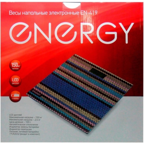3. Весы напол.ENERGY EN419 элект. 150кг