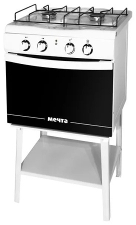 1. Газ.плита Мечта-221-01ГЭ 3,2кВт,2конф,жароч.шкаф