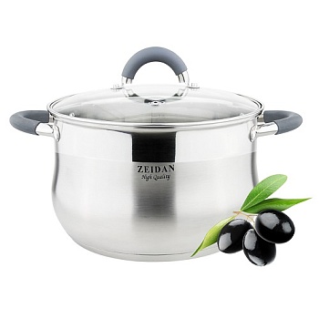 Кастрюля ZEIDAN Z-50250 Madrid 2,1л, стекл.крышка