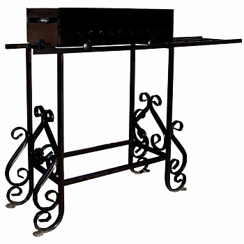 Мангал со столиком Компактный арт.МСС-К