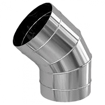 Отвод 3х-секц.печной ф.120мм
