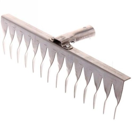 Грабли витые 14-ти зуб. бч  НЕРЖ.
