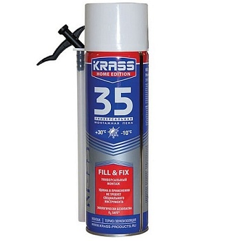 Пена монтажная KRASS 0.5л всесезонн 