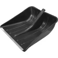 Лопата морозстойкая GRAIDAR с алюминиевой планкой 400х400х17 без черенка